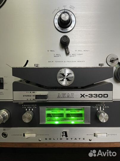 Катушечный магнитофон akai X - 330 D