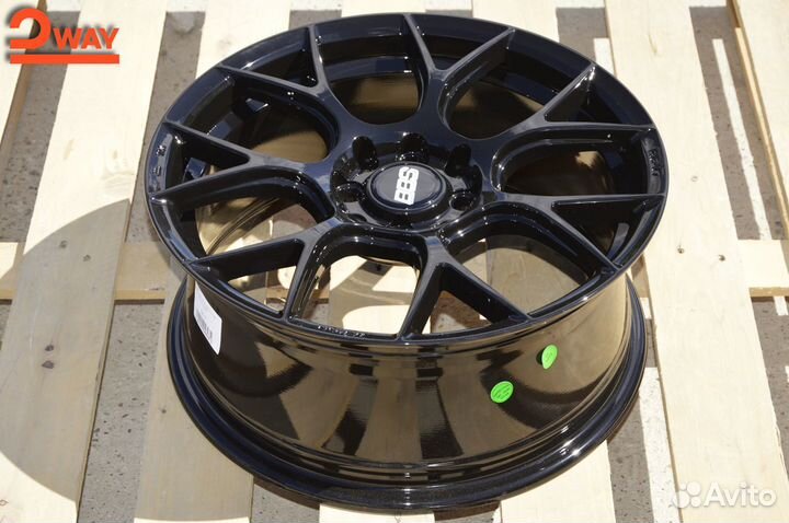 R16 BBS CH-R style 7J 4*100/114.3 Black (BC17)