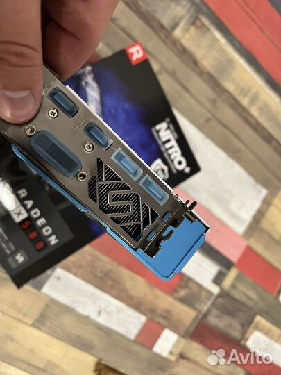 Видеокарта Sapphire RX 580 nitro+ 8gb SE