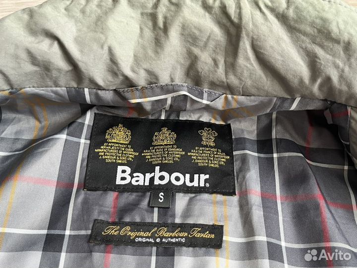 Barbour S оригинал мужская стеганая куртка