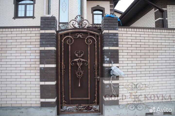 Кованые ворота и калитки