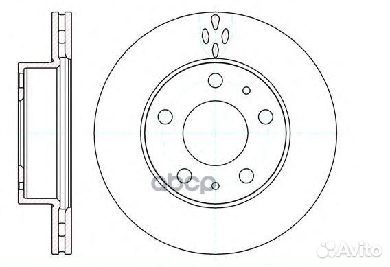 Диск торм. вент. пер. Jumper Ducato Boxer 612