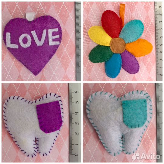 Фетровые игрушки