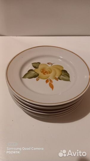 Пирожковые тарелки СССР