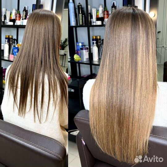 Наращивание волос. Горячее наращивание