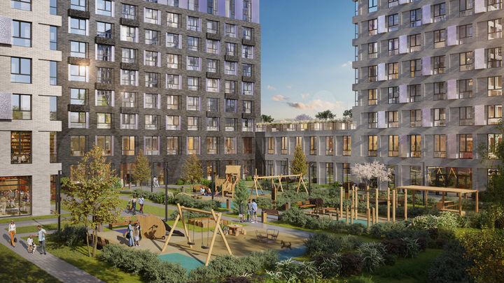 2-к. апартаменты, 34,4 м², 6/14 эт.