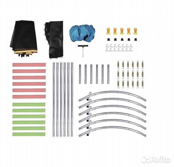 Батут с сеткой для детей