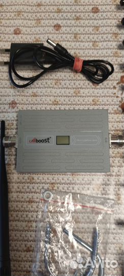 Комплект для усиления сотового сигнала 4G 1800 мгц