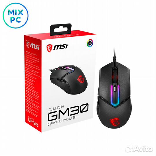 Мышь MSI Clutch GM30 Black