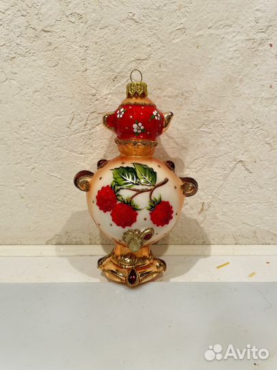 Елочные игрушки ариель самовар