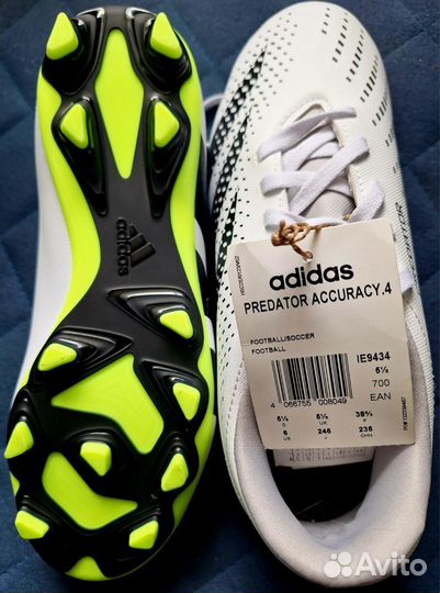 Футбольные бутсы adidas accuracy.4 37 размер