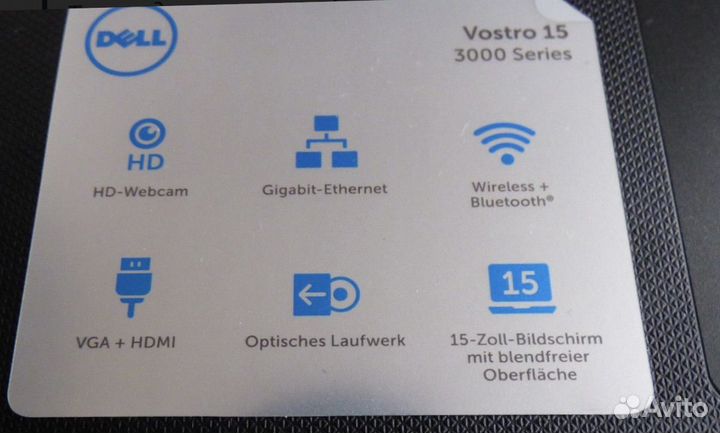 Ноутбук Dell wostro 15