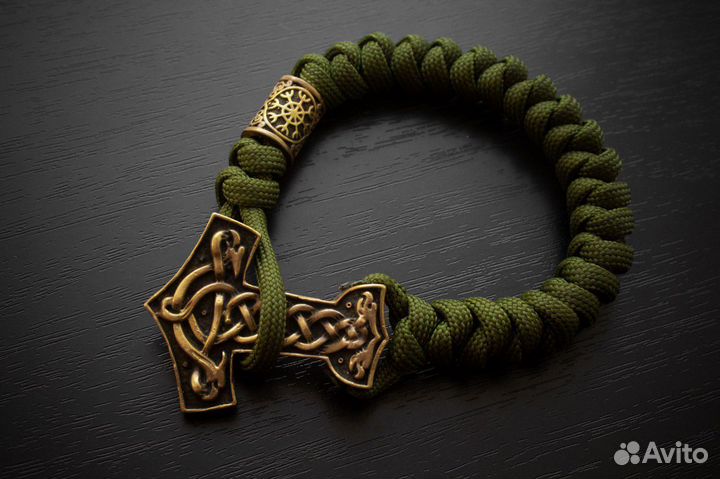 Браслет из паракорда - Молот Тора