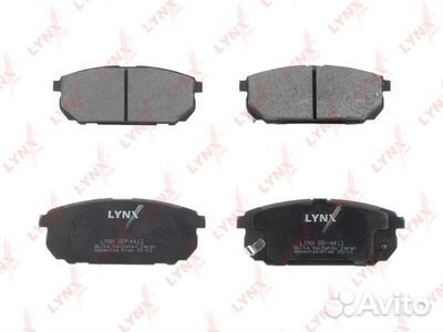 BD4413 lynxauto Комплект тормозных колодок, дисковый тормоз