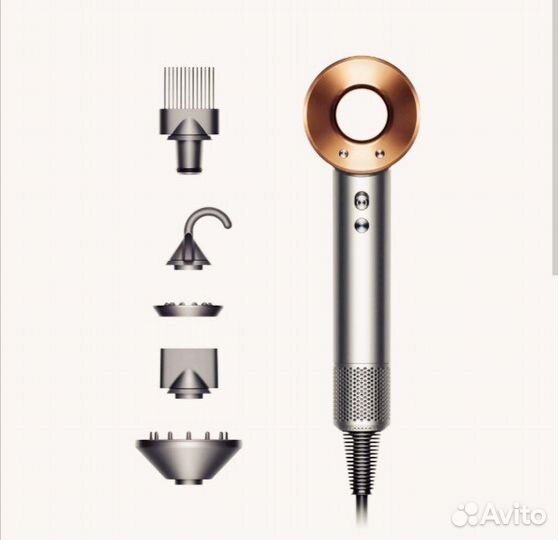 Фен Dyson hd07 никель Европа