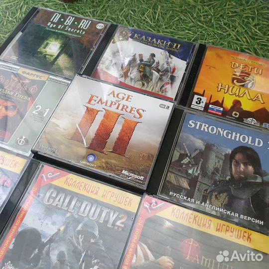 Компакт диски игры для пк