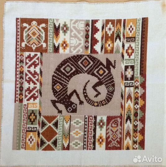 Вышивка крестиком «Саламандра»