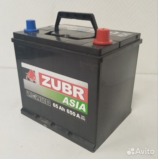 Zubr 65Ач 650А на Солярис и Кио Рио