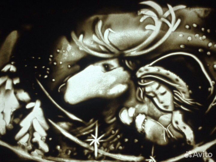 Звездный портрет, Световое, Песочное шоу