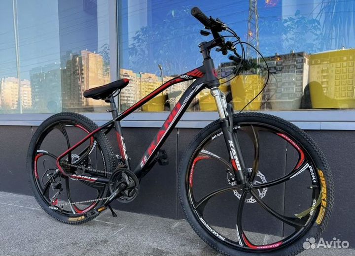 Велосипед на литых дисках