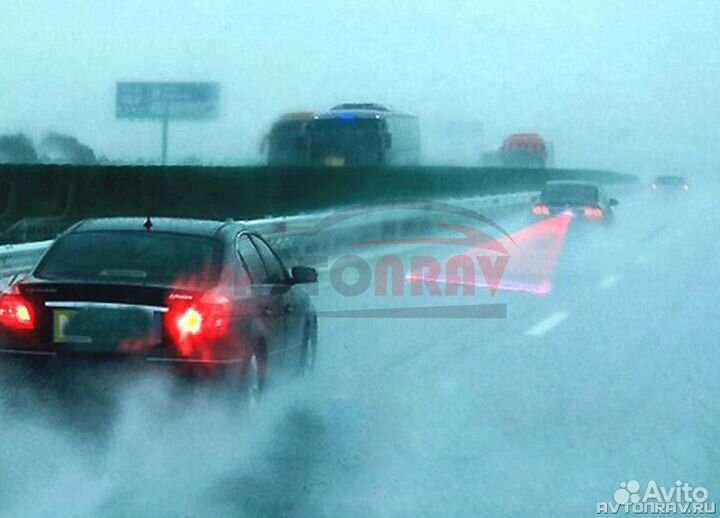 Лазерный противотуманный стоп сигнал