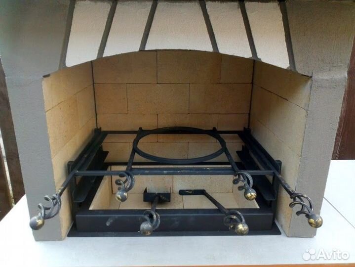 Печь Казан Барбекю