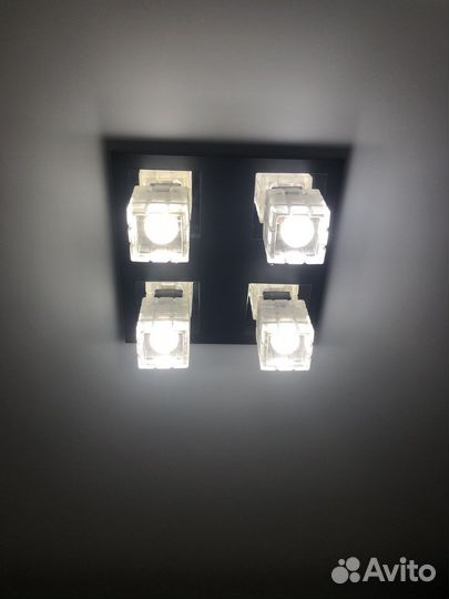 Люстра потолочная бу