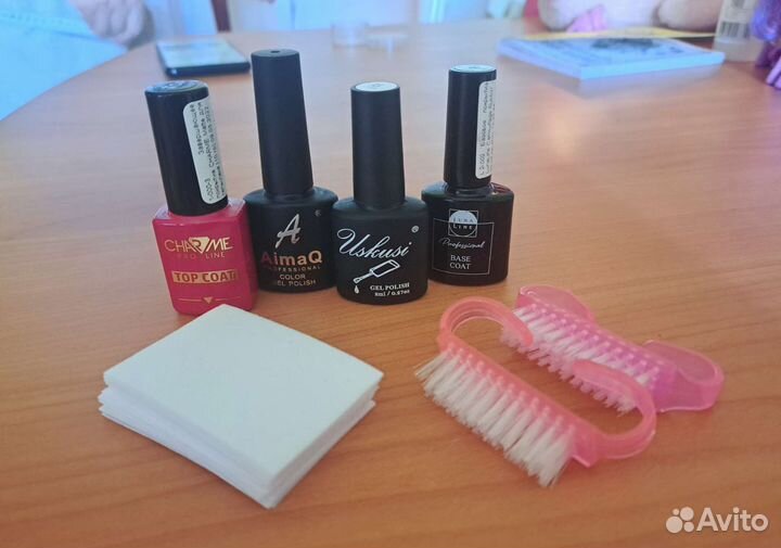 Набор для маникюра, гель лаки