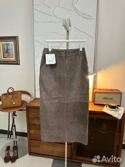 Замшевый пиджак YSL