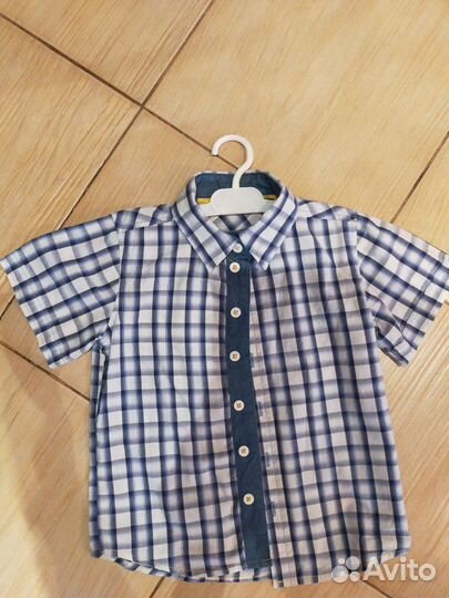 Рубашка в клетку
