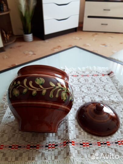 Горшок керамический для тушения