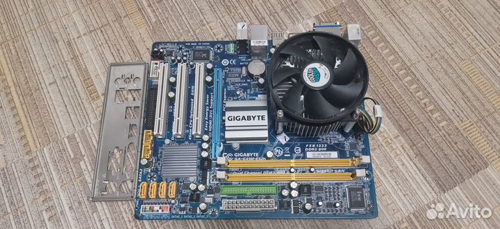 Материнские платы с процессором