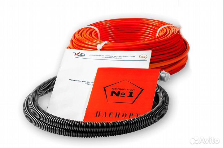 Греющий кабель стсп-143,0-2000 (13,3-18,2 кв. м)