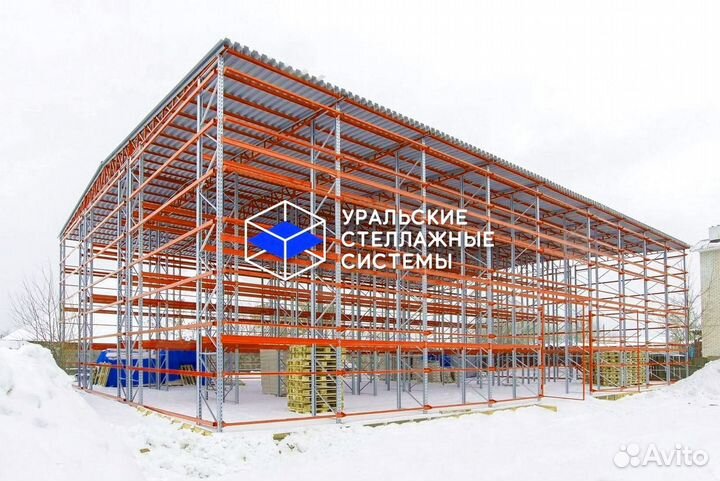 Стеллажи паллетные