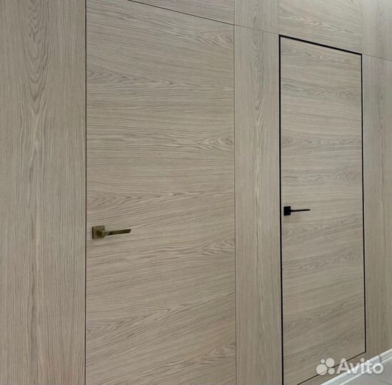 Невидимые двери с коробкой в комплекте ретма