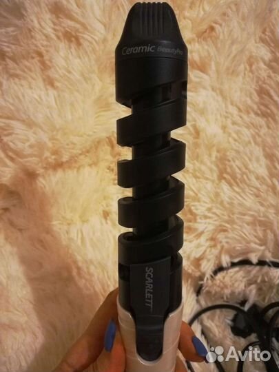 Плойка Щипцы стайлер для завивки волос Scarlett SC