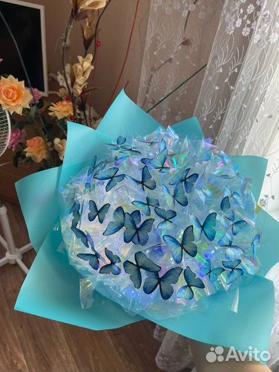 Букет из бабочек