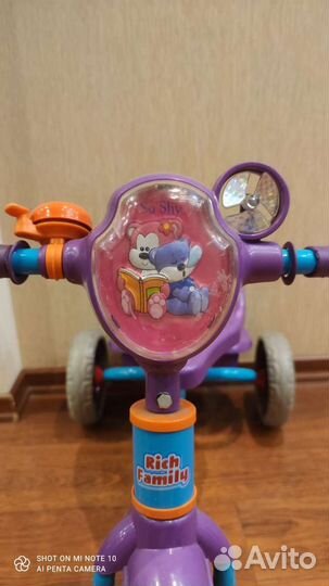 Детский трехколесный велосипед Rich Family