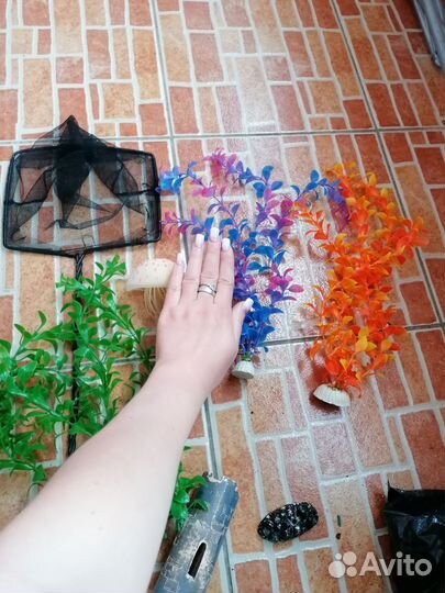 Искусственные водоросли для аквариума