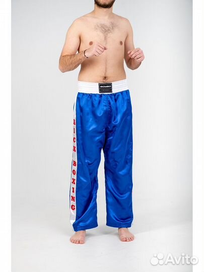 Брюки для кикбоксинга BT830 Синие
