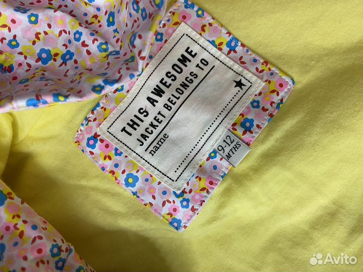 Куртка дождевик для девочки 76