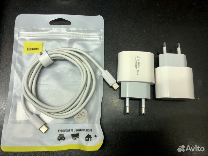 Зарядное устройство на iPhone / какбель type-c