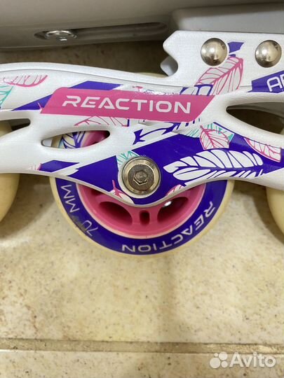 Ролики reaction размер 36-41 раздвижные