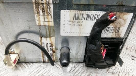 Магнитола seat alhambra 7M (KDN26I401)