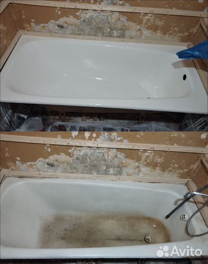Реставрация ванн жидким акрилом