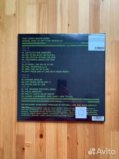Daft Punk – tron: Legacy Reconfigured винил
