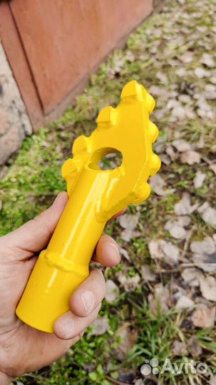 Забурник 80мм с твердосплавными напайками