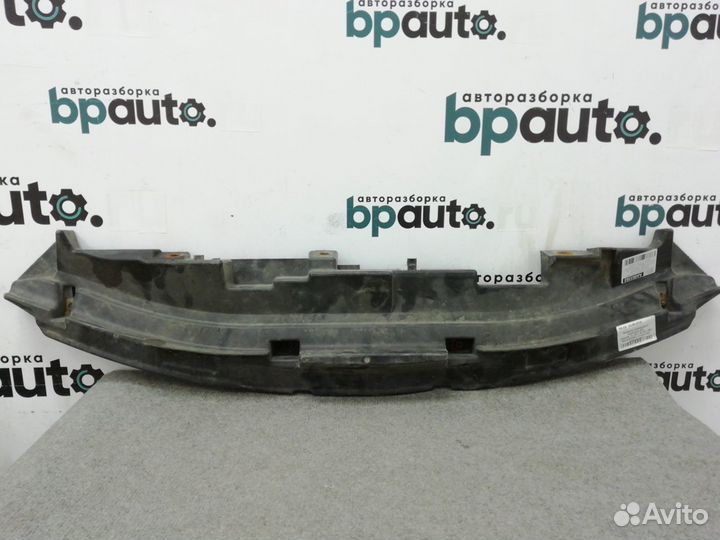 Защита переднего бампера пластик рифленая