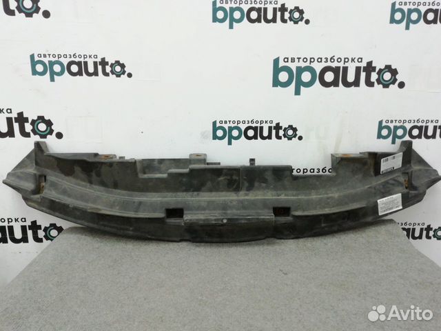 Защита переднего бампера пластик рифленая