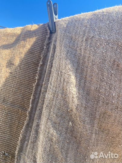 Мешковина времен СССР кусковая, мешки